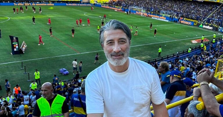 La visita del DT suizo a la Bombonera, para convocar a un jugador de Boca?