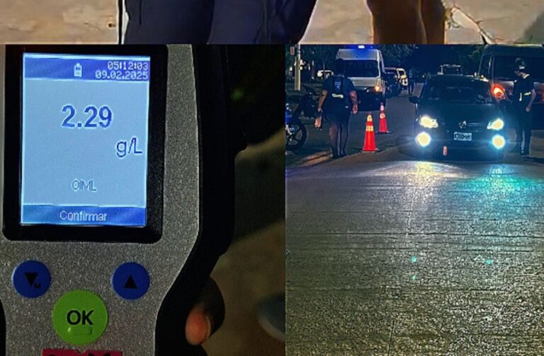 Alcoholemia: secuestraron un automóvil cuyo conductor intentó darse a la fuga