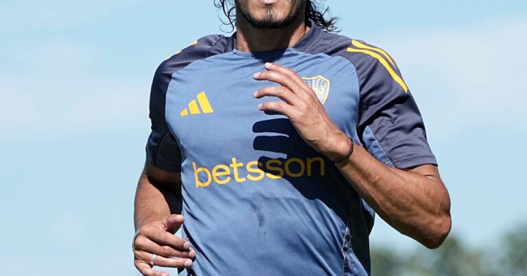 Sorpresa: Edinson Cavani afuera del partido con Independiente Rivadavia