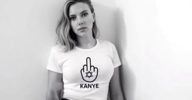 El video viral del «Fuck you» de los famosos contra Kanye West fue creado con IA