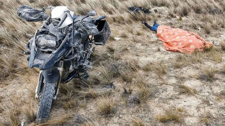 Motociclista derrapó, estrelló su cabeza en el suelo y murió en Humahuaca