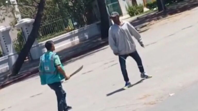 Violencia extrema: dos hombres se enfrentaron a machetazos en Alto Comedero