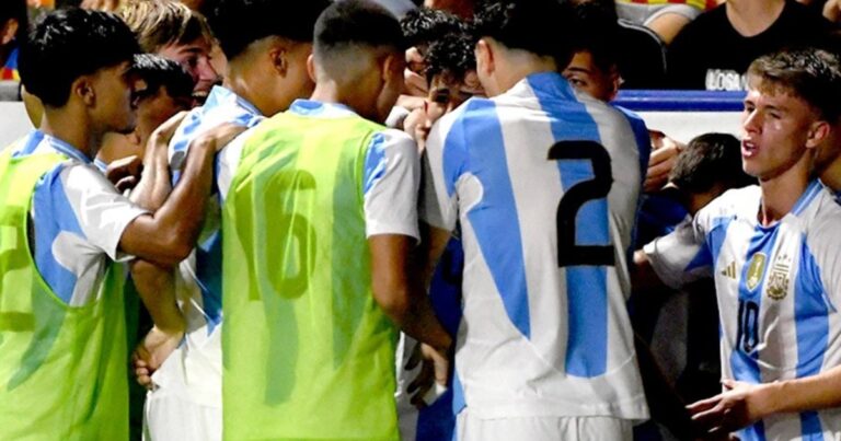 La Selección Argentina Sub 17 venció al Valencia y se consagró campeón del Torneo L’Alcudia