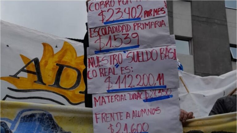 «El aumento a los docentes de Jujuy equivale a un kilo de milanesas»