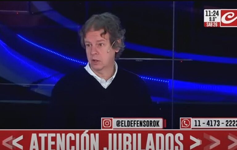 Castillo: «Hay una política de Estado contra los jubilados en todos los gobiernos porque lo pide el FMI»