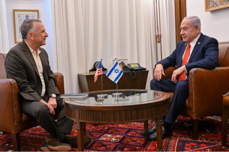 El enviado de Trump para el Medio Oriente llegó a Israel y se reunió con Netanyahu