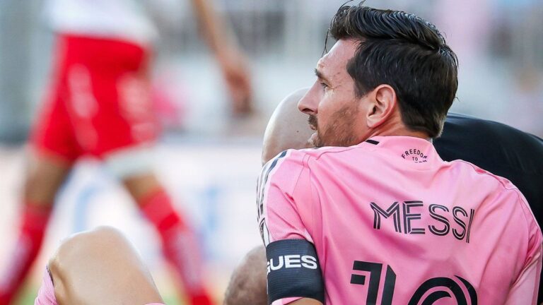 El Inter Miami confirmó la lesión de Lionel Messi: cuándo podrá volver a jugar