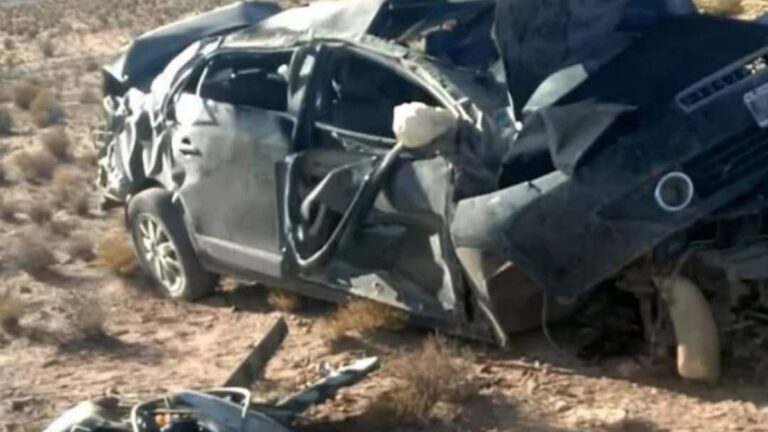 3 muertos tras un tremendo vuelco en La Quiaca