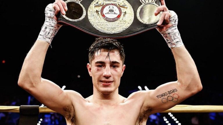 Demoledor nocaut y título mundial interino WBA para Mirco Cuello, la esperanza del boxeo argentino