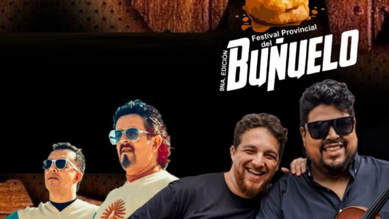 Las 4 Cuerdas y La Cantada encabezan la grilla del Festival del Buñuelo