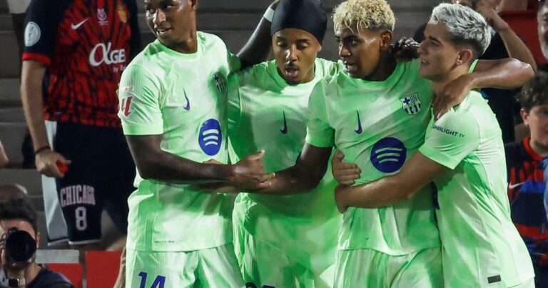 Barcelona le ganó a Mallorca en el arranque de La Liga con un gol de Lamine Yamal en modo Messi y la primera gran polémica del torneo