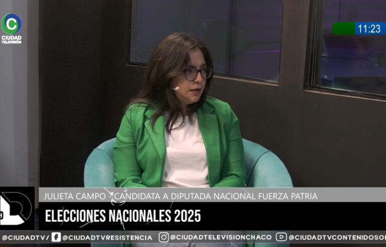Julieta Campo, candidata a diputada por Fuerza Patria: Creemos en la fuerza de las propuestas, no es una cuestión dirigencial sino social