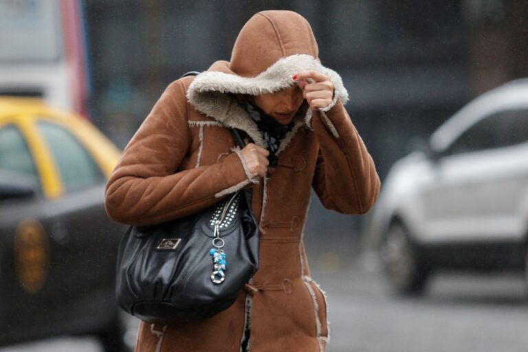 Tras la ciclogénesis, hay alerta por vientos fuertes en la Ciudad y cinco provincias