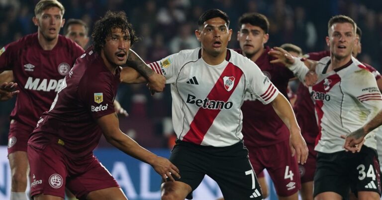 Video: así le empató Lanús el partido a River sobre la hora