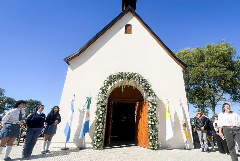 Zdero acompañó la apertura del santuario de la Virgen de Schoenstatt en Resistencia