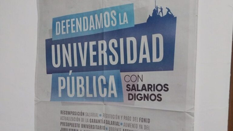 Nuevo paro de docentes universitarios: Jujuy es parte del reclamo