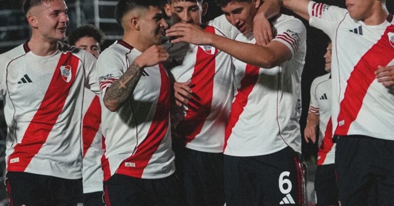 La Reserva de River llega al superclásico tras una goleada
