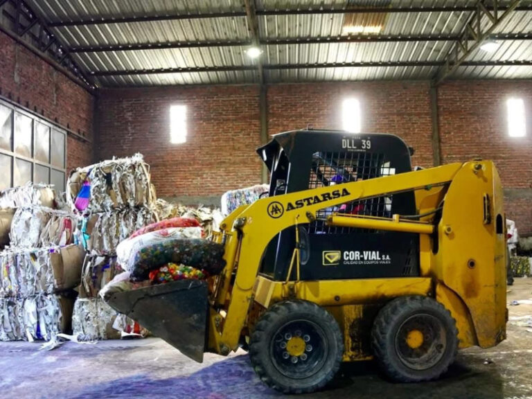 Barranqueras avanza en la gestión sustentable de residuos con la recuperación de toneladas de material reciclable