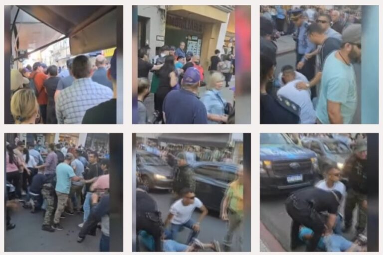 También los corrieron de Corrientes: graves incidentes durante la visita de Karina Milei