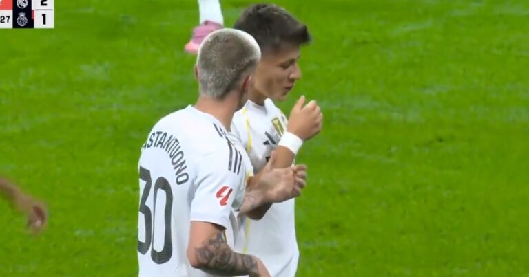 Video: el festejo especial de Mastantuono con Arda Güler tomando mate