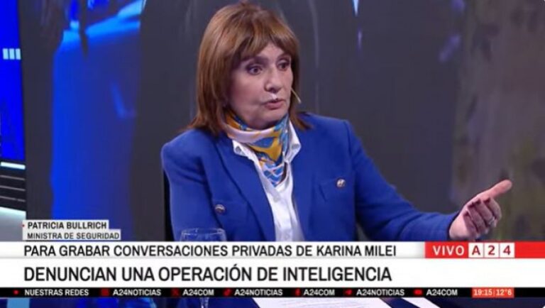 Bullrich lloró y negó en vivo que haya pedido allanar a Rial y le leyeron la denuncia donde lo pide