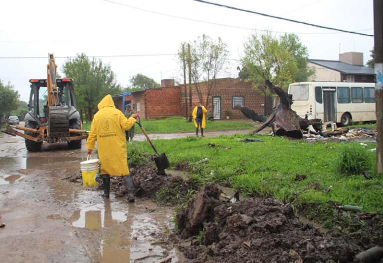 Resistencia sigue en alerta ante el pronóstico de lluvias en la semana
