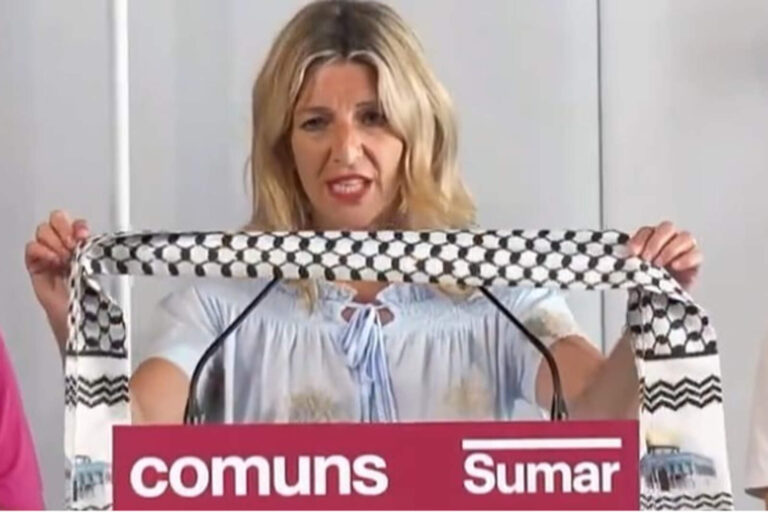 Israel le prohibirá la entrada al país a la política antisemita española Yolanda Díaz