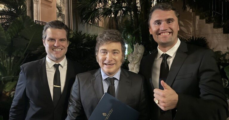 Con un mensaje en contra de la izquierda, Javier Milei habló del asesinato de Charlie Kirk