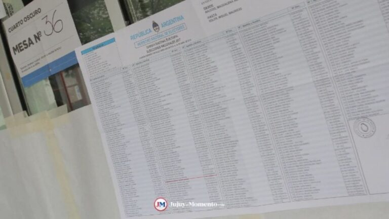 Dónde voto? Se publicó el padrón electoral para las elecciones de octubre