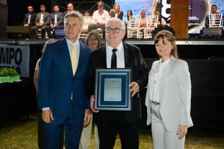85 aniversario de Hermoso Campo: Zdero anunció la reactivación del frigorífico