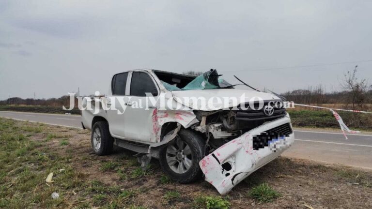 Choque y vuelco en la Ruta 66: una persona fue trasladada al hospital