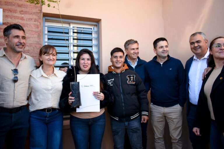 Plan Provincial de Viviendas: más familias con casa propia en el barrio Santa Rita de Sáenz Peña