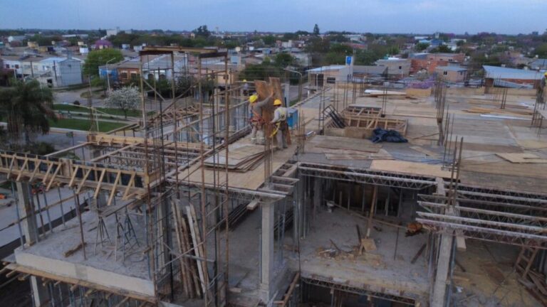 Avanza la construcción del edificio fideicomiso Piacentini en Resistencia