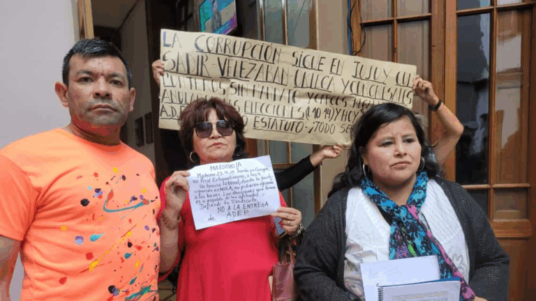 Crece el rechazo al Congreso de ADEP: «Nuevo fraude al colectivo docente de Jujuy»