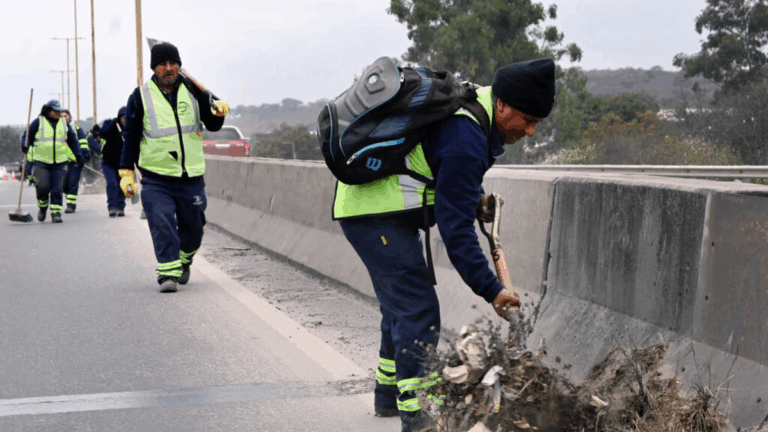 Precaución: tareas de mantenimiento en Av. General Savio