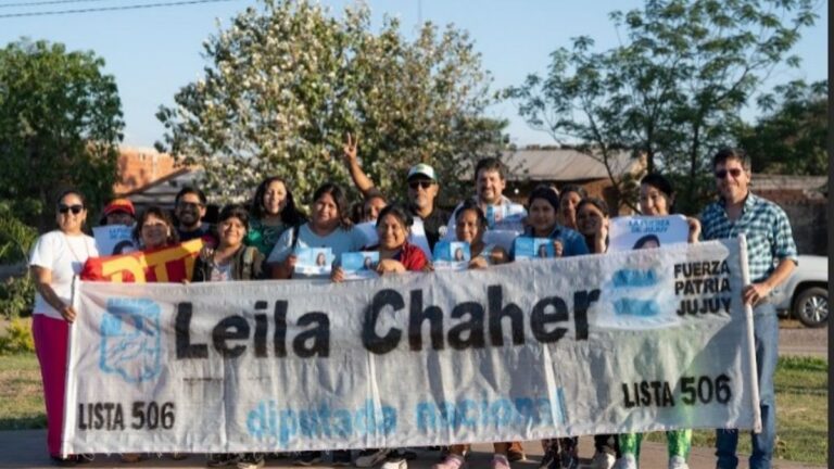 Leila Chaher: «tenemos que tener más diputados en el Congreso, es la trinchera para rechazar a Milei»