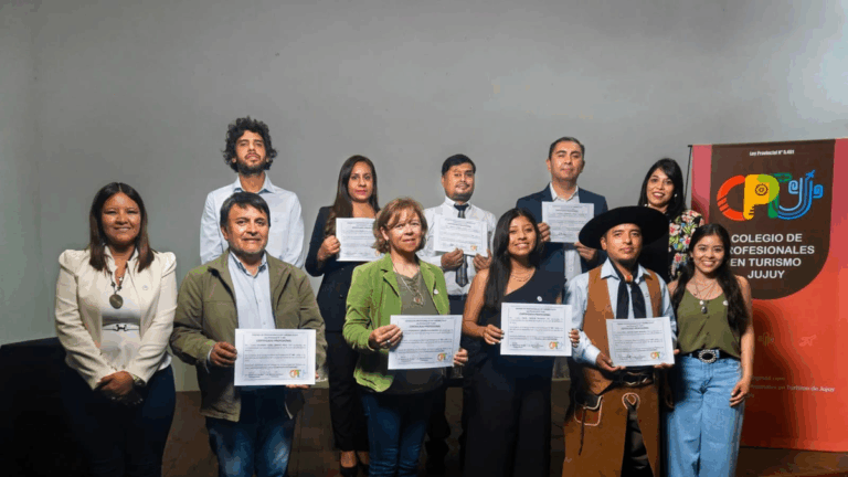 Nuevos profesionales se sumaron al Colegio de Turismo de Jujuy