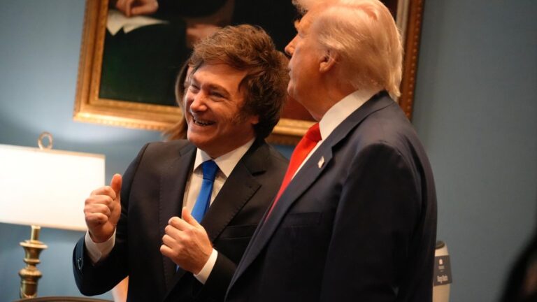 Javier Milei: «Al menos hasta 2027 tenemos el apoyo de Estados Unidos asegurado»
