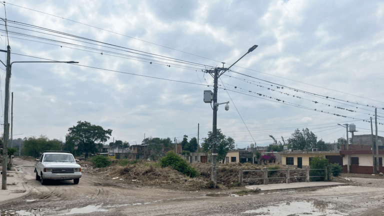 Calles desastrosas en San Pedrito, el problema de cada lluvia