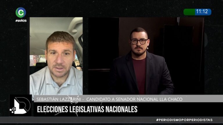 Esta es una elección bisagra para los chaqueños y los argentinos, aseguró Lazzarini