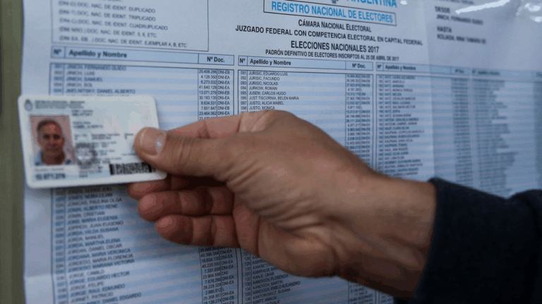 Dónde voto? Consultá el padrón para las elecciones legislativas