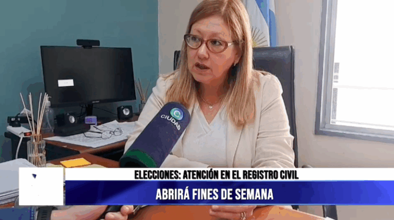 El Registro Civil atenderá en horario extendido el fin de semana: más de 2.300 DNI esperan ser retirados