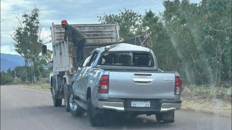 Persecución de gendarmes, terminó con un vuelco y un muerto en Palma Sola