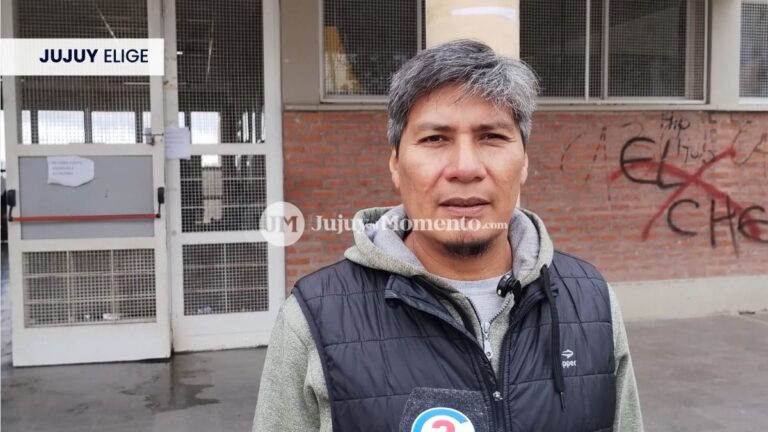 Para Alejandro Vilca, en estas elecciones «están en juego muchos derechos fundamentales»