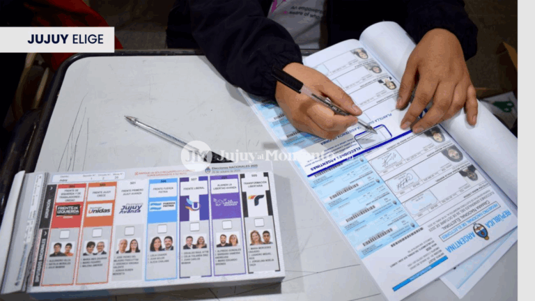 Debutó la Boleta Única de Papel en Jujuy