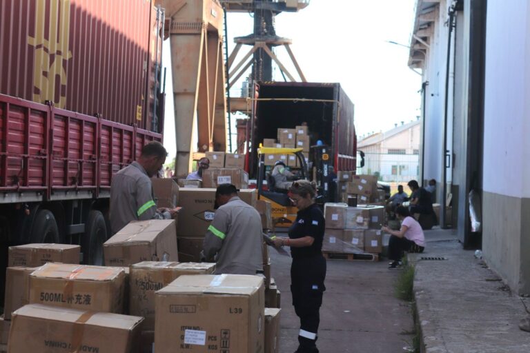Arribaron importaciones procedentes de China, Brasil y EEUU al Puerto de Barranqueras