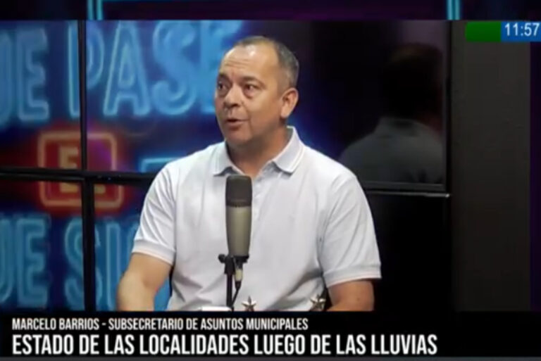 Emergencia hídrica: Llegamos en tiempo y forma solucionando las necesidades inmediatas de la gente
