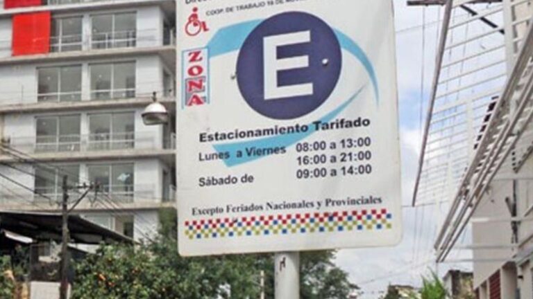Golpe al bolsillo: el sábado aumenta el estacionamiento tarifado