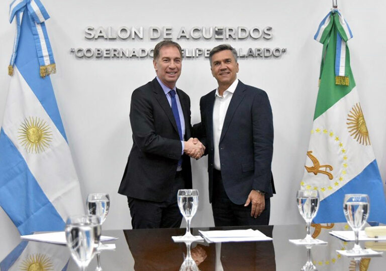 Zdero recibió a Santilli para avanzar en la reforma laboral y planteó obras y temas claves para el Chaco