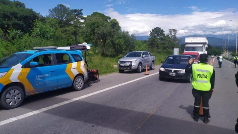 Control vial y alcoholemia: más de 150 actas labradas durante el fin de semana en Jujuy